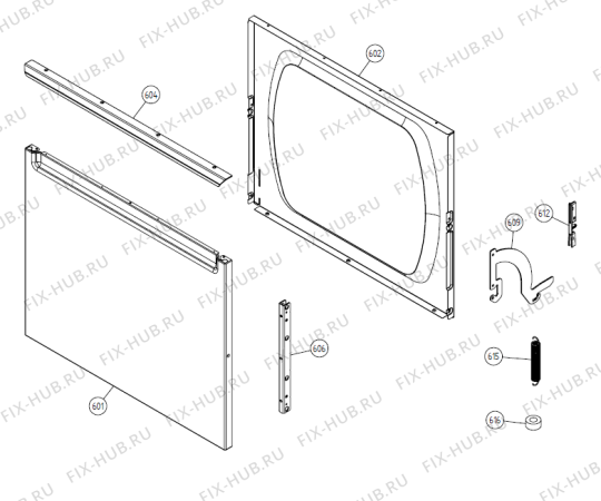 Взрыв-схема стиральной машины Gorenje W6341 RU   -White (900003301, WM50) - Схема узла 06