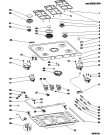 Схема №1 G750TX (F028790) с изображением Горелка для плиты (духовки) Indesit C00093702
