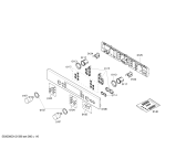 Схема №5 HBC86K771N с изображением Панель управления для плиты (духовки) Bosch 00661905