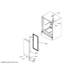 Схема №10 RY495300 с изображением Декоративная планка для холодильной камеры Bosch 00663908
