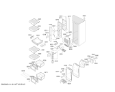 Схема №4 RS21KPSM1/XEG с изображением Цокольная панель для холодильника Bosch 00243039