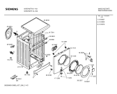 Схема №3 WXB820TR Siwamat XB 820 с изображением Наклейка для стиралки Siemens 00425680