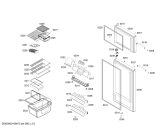 Схема №2 KSV445026N с изображением Дверь для холодильника Bosch 00474611