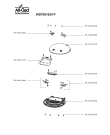 Схема №1 WD700112/1P с изображением Стойка для вафельницы (бутербродницы) Seb TS-01033150