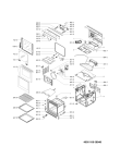 Схема №1 BLVM 8100/PT с изображением Рукоятка для электропечи Whirlpool 481010568561