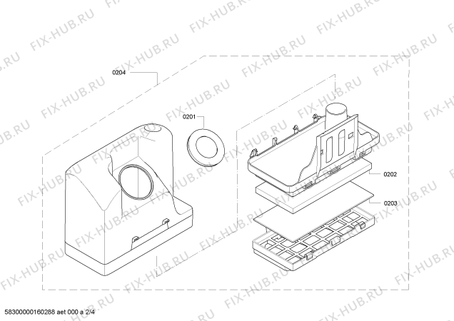 Схема №4 BSGL2MOV30 BOSCH с изображением Колесо для мини-пылесоса Bosch 00657093