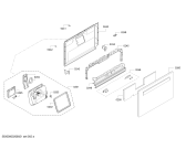 Схема №6 SKS41E11RU с изображением Передняя панель для посудомоечной машины Bosch 12001896