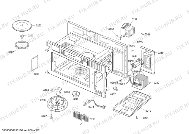 Схема №4 HMV9303 с изображением Программатор для плиты (духовки) Bosch 00640213
