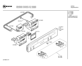 Схема №6 U1661N2AU с изображением Панель управления для плиты (духовки) Bosch 00433541