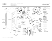 Схема №2 KSU30640 с изображением Дверь для холодильной камеры Bosch 00240689