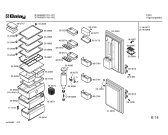 Схема №1 3FG5682DC с изображением Панель для холодильной камеры Bosch 00360944