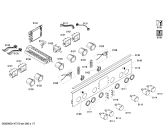 Схема №6 HCE853960F с изображением Панель управления для электропечи Bosch 00679546