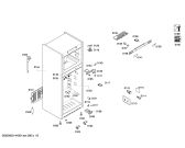Схема №4 KDN40A73NE с изображением Дверь морозильной камеры для холодильника Bosch 00683518