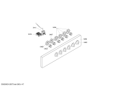 Схема №7 4CGB440B с изображением Кольцо для духового шкафа Bosch 00611248