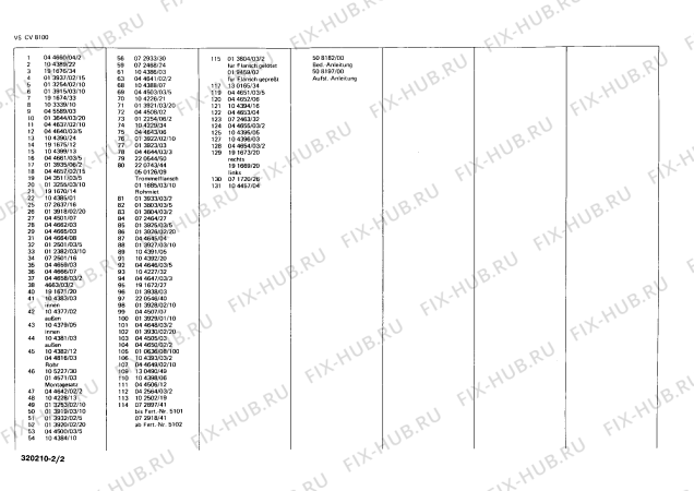 Взрыв-схема стиральной машины Constructa CV8100 CARAT VS CV8100 - Схема узла 02