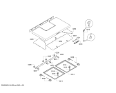 Схема №2 D79F58N0GB с изображением Противень для вытяжки Bosch 00617389