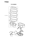 Схема №2 VC101670/90 с изображением Запчасть для электромультиварки Tefal SS-992027