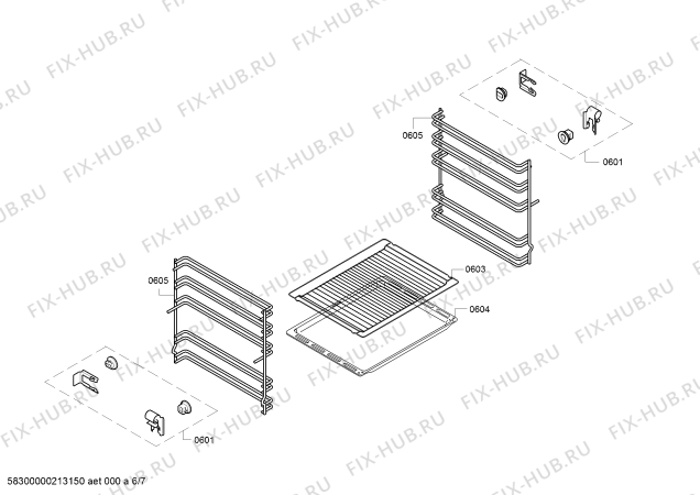 Схема №4 HX5P00B20N с изображением Панель управления для духового шкафа Siemens 11025595
