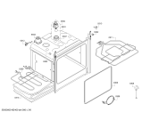 Схема №6 HBN301W1S с изображением Панель управления для духового шкафа Bosch 00749450