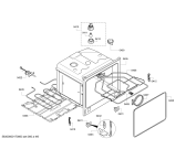 Схема №4 B15E74N3 с изображением Модуль управления, запрограммированный для электропечи Bosch 00659509