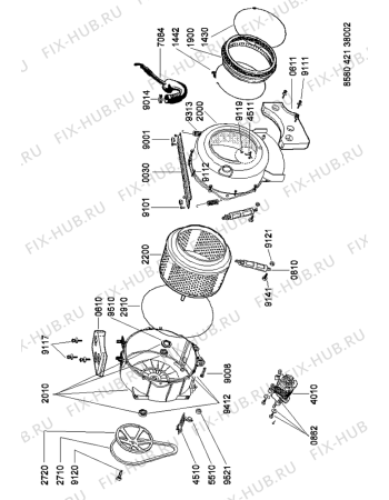 Схема №2 LOP 80 с изображением Шарикоподшипник для стиральной машины Whirlpool 481252088123