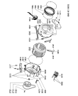 Схема №2 LOP 80 с изображением Шарикоподшипник для стиральной машины Whirlpool 481252088123