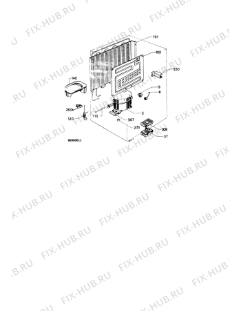 Взрыв-схема холодильника Zanussi Z9165TRM - Схема узла C10 Cold, users manual