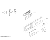 Схема №4 WLF16060OE, electronic с изображением Панель управления для стиралки Bosch 00660440