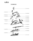 Схема №1 FV5189C0/23 с изображением Переключатель для электроутюга Tefal CS-00110722