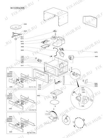 Схема №1 AMW 703 IX с изображением Сенсорная панель для микроволновой печи Whirlpool 481010503435