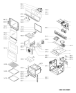 Схема №1 AKZ 448 IX/01 с изображением Обшивка для духового шкафа Whirlpool 481245249971