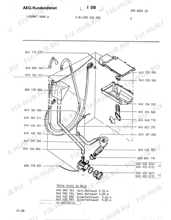 Схема №1 RONDO 942 W с изображением Другое Aeg 8996451824701