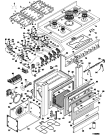 Схема №1 PRO94DMXUK (F017992) с изображением Панель для электропечи Indesit C00059225