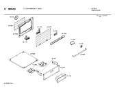 Схема №3 EH594HMSW с изображением Панель для плиты (духовки) Bosch 00287307