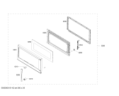 Схема №4 HMV8051U с изображением Стеклянная крышка для свч печи Bosch 00621571