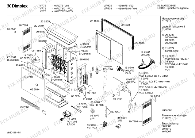 Схема №1 46/0073 VF75 с изображением Передняя часть корпуса для стиралки Bosch 00232710
