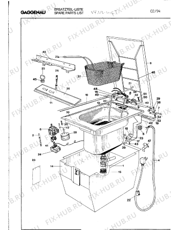 Схема №3 VF112110RK с изображением Контейнер для электротостера Bosch 00290816