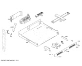 Схема №12 SM272ZS с изображением Клавиатура для электропечи Bosch 00368778