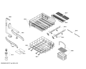 Схема №5 SGS55M18EU с изображением Передняя панель для электропосудомоечной машины Bosch 00440690