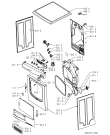 Схема №2 CDP 635 MB с изображением Клавиша для электросушки Whirlpool 480112100396