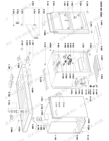 Схема №1 MINIK. MK120T PH с изображением Запчасть для холодильной камеры Whirlpool 481010615456