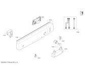 Схема №3 SMS53E02TR с изображением Панель управления для посудомойки Bosch 11002953
