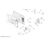 Схема №2 HMT84G654U с изображением Панель управления для микроволновки Bosch 12012780