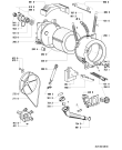 Схема №2 AWM 308 с изображением Клавиша для стиралки Whirlpool 481941258833