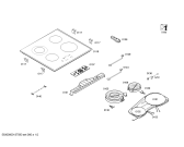 Схема №1 PIF651R14E BO.2I.60.SQ.18D.X.Bis с изображением Стеклокерамика для духового шкафа Bosch 00682595