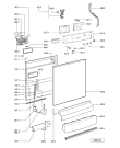 Схема №2 ADP 6736 IX с изображением Панель для посудомойки Whirlpool 481245373363