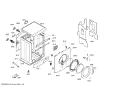 Схема №2 WM16E160NL с изображением Панель управления для стиралки Siemens 00449813