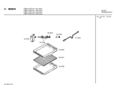 Схема №5 H5506V с изображением Вставка для духового шкафа Bosch 00038624