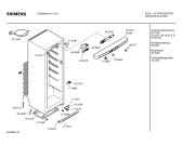 Схема №2 KD40W490 с изображением Передняя панель для холодильной камеры Siemens 00366211