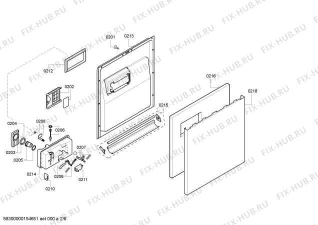 Схема №4 ATS-150E с изображением Краткая инструкция для посудомойки Bosch 00537102